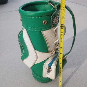 Mini 14" golf bag man cave item